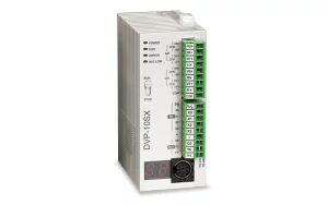 DVP10SX11T Контроллер: 4DI, 2DO, 2AI, 2AO (Transistor), 24V DC Power, SLIM