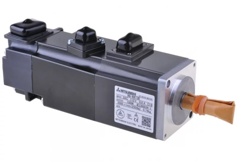 Серводвигатель HG-KR13B оснащен тормозом